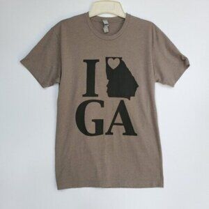 ATL GA Graphic Tee Shirt Size Small Unisex Neutral